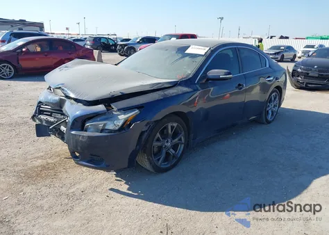 2014 Nissan Maxima 3.5 Sv from USA, damaged, VIN 1N4AA5AP0EC471250